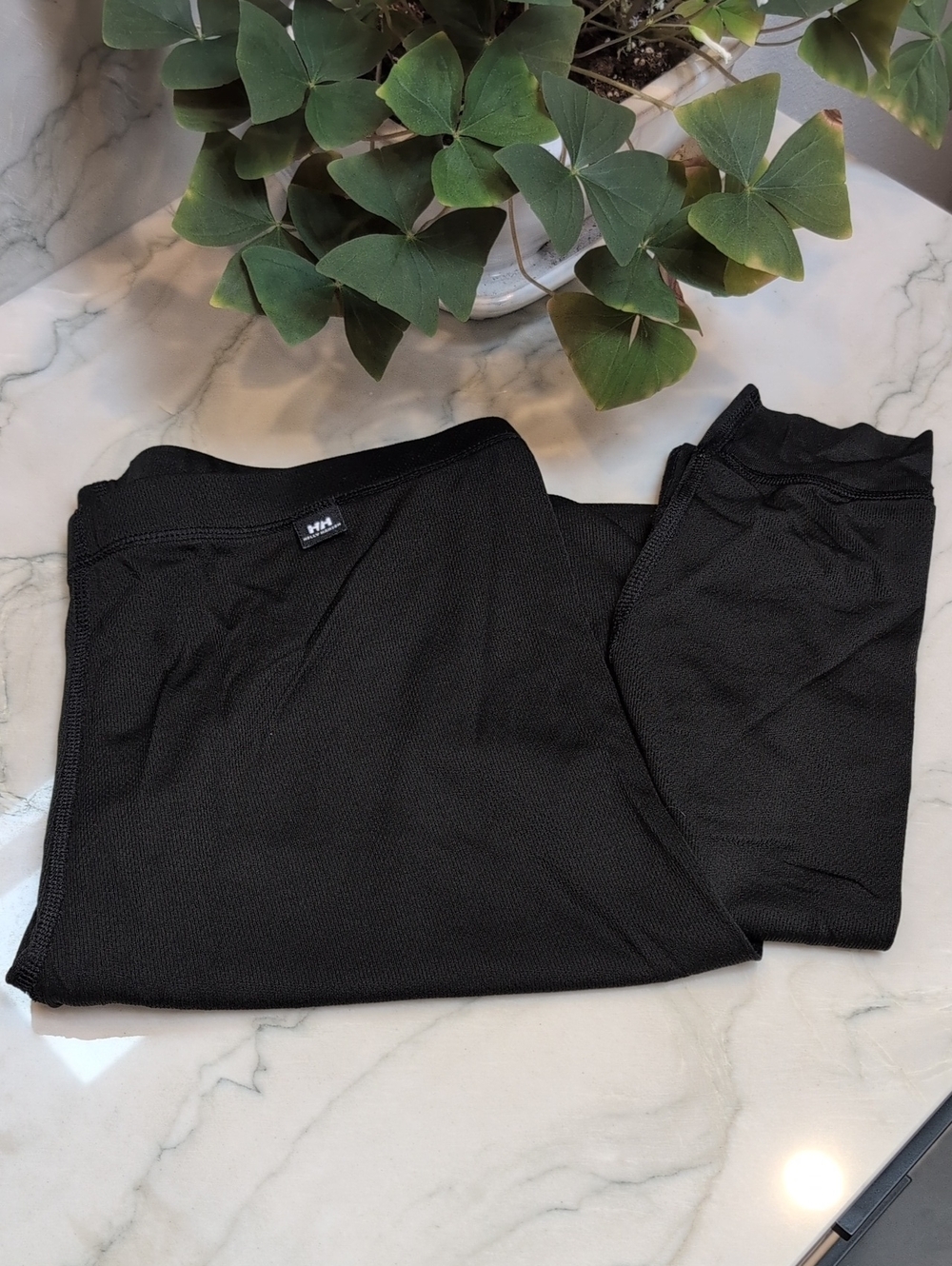 Helly Hansen Black Men's Performance Base Layer Joggers